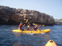 Porto Colom Kajak triplete